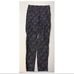 H&M Skinny Pants Navy Blue 6 Small Women's Graphic